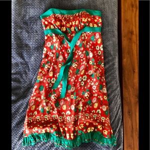 Plenty by Tracy Reese Red Flowery Dress